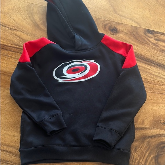 NHL Black and Red Carolina Hurricanes hoodie - Picture 1 of 5
